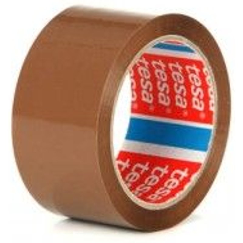Ruban Adhésif Tesa 50mm/66 Mètres (Marron)