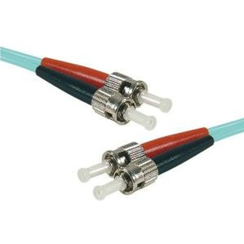 CORDON DUPLEX OM4 50/125 Aqua ST/ST - 20M