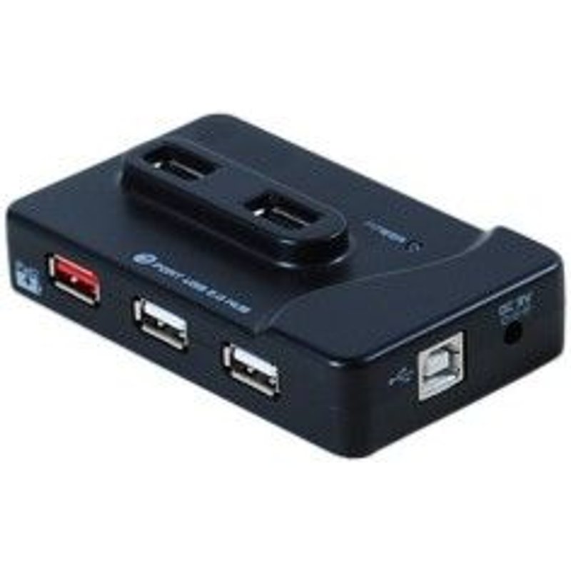 Hub USB 2.0 7 ports dont 1 chargeur iPad + alimentation
