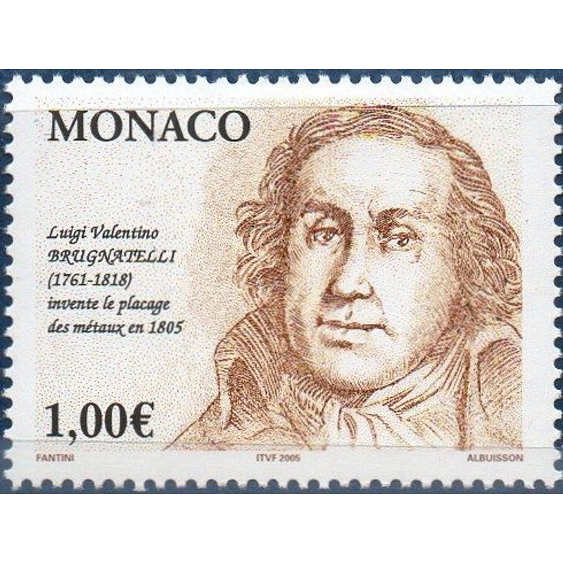 Luigi Valentino Brugnatelli (Inventeur Du Placage Des Métaux)