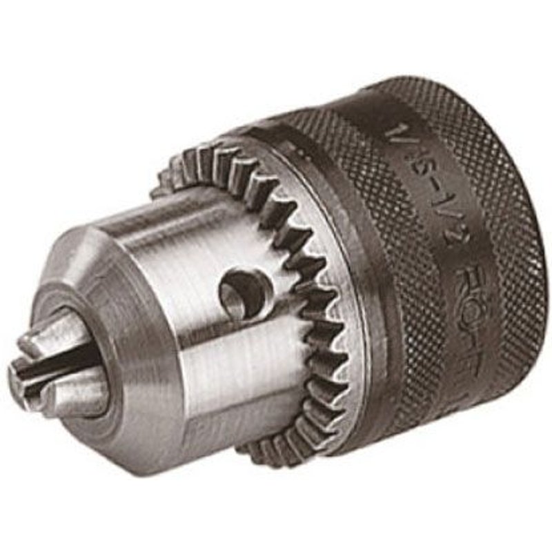 Wolfcraft Mandrin 1,5-13 mm, filetage intérieur, alésage 6,5 mm, réversible, résistant aux percussions