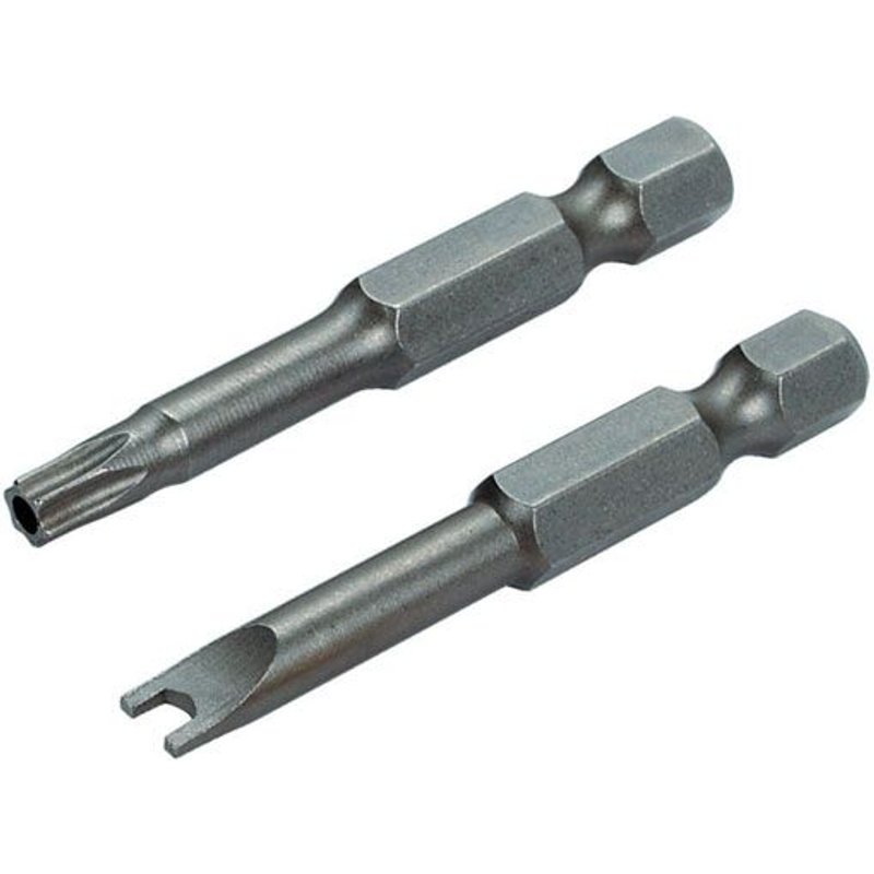 Wolfcraft Embouts de sécurité longs, L 50 mm, Torx creux No. 10, 15, 20