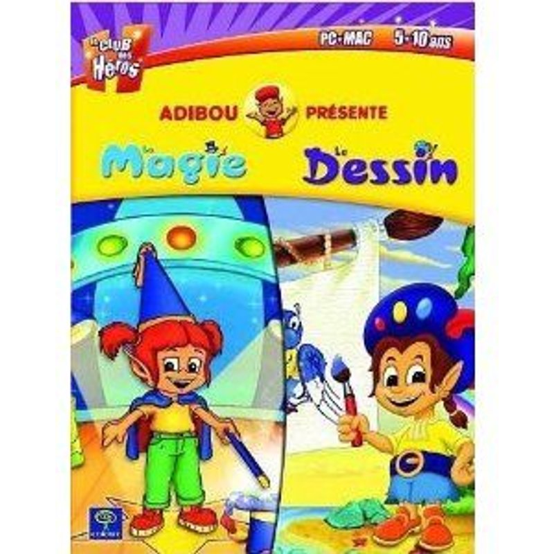 Coffret Adibou La Magie + Le Dessin - Pc