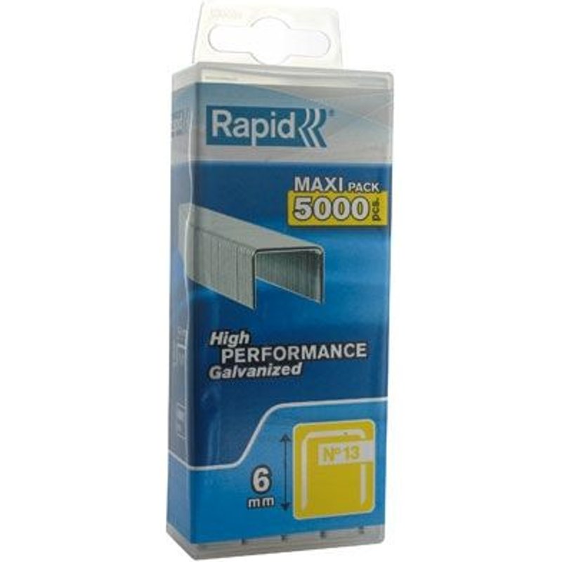 Agrafes décoration et finition N°13 - Ø6 mm - Lot de 5000 - RAPID