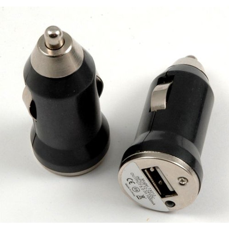 Allume Cigare Usb Noir Auto Pour Iphone 3 /4 /5, Et Gps