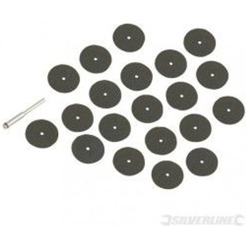 36 disques de coupe - 22 mm dia