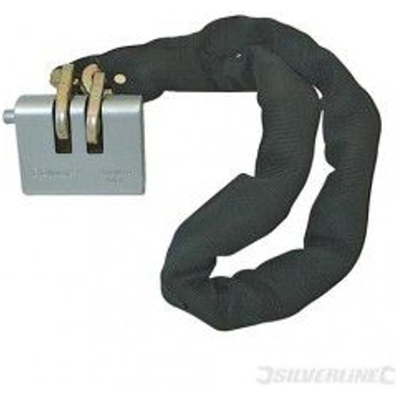 Chaîne haute sécurité gainée (sans cadenas) - 1200mm