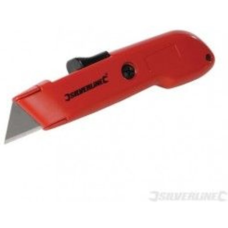 Cutter à lame autorétractable 140 mm SILVERLINE CT11
