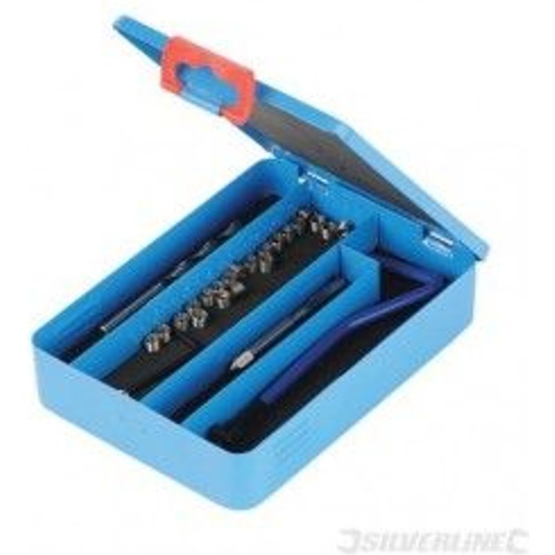 Coffret de réparation des taraudages de type Helicoil - M6 x 1,0 mm