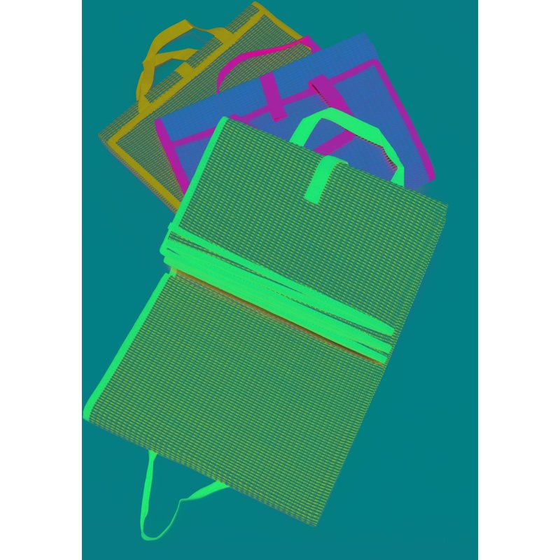 Natte Plastique Pliante Modèle Aléatoire