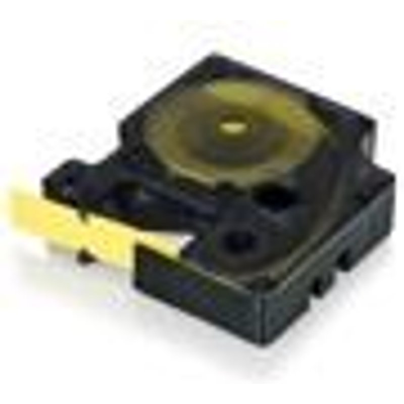 DYMO Rhino Heat Shrink Tubes - Tube de dissipateur thermique - noir sur blanc - Rouleau (2,4 cm x 1,5 m) - pour Rhino 4200, 6000, 6000 Hard Case Kit, 6500; RhinoPRO 6500 Professional Labeling...