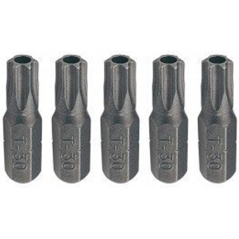 Embouts de vissage KS TORX percé 40 - entraînement 6.35, longueur25 mm - boite