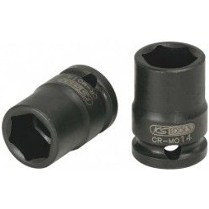 Douille à choc 6 pans 3/8" KS, 9 mm