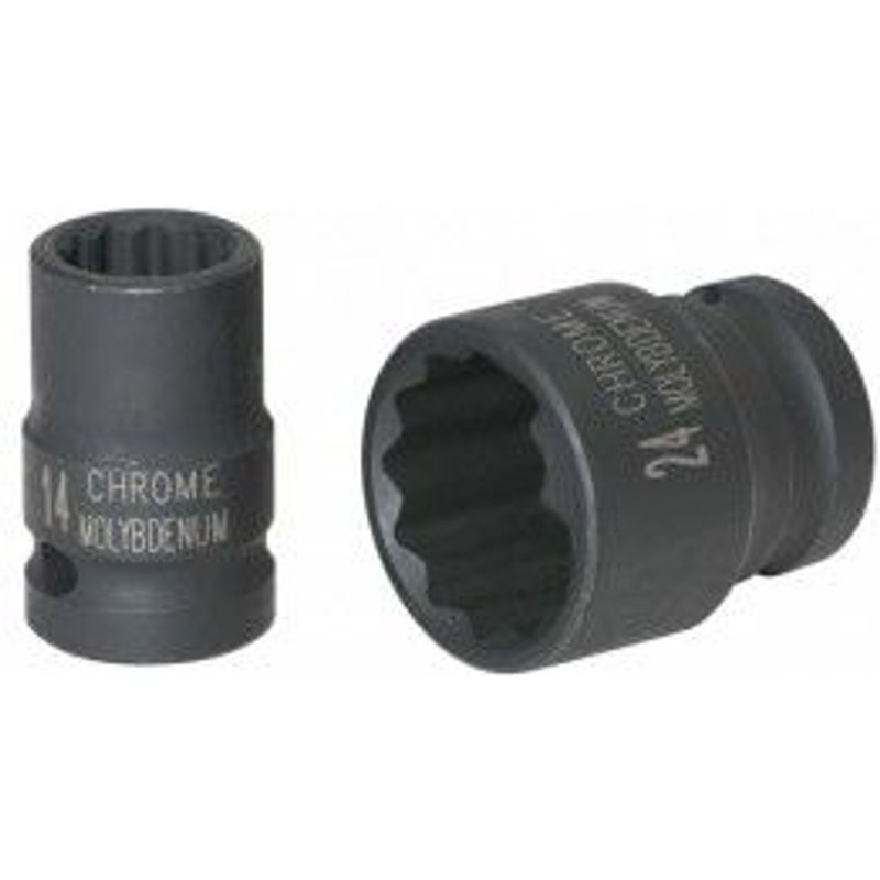 Douilles 12 pans 1/2'' 15 mm