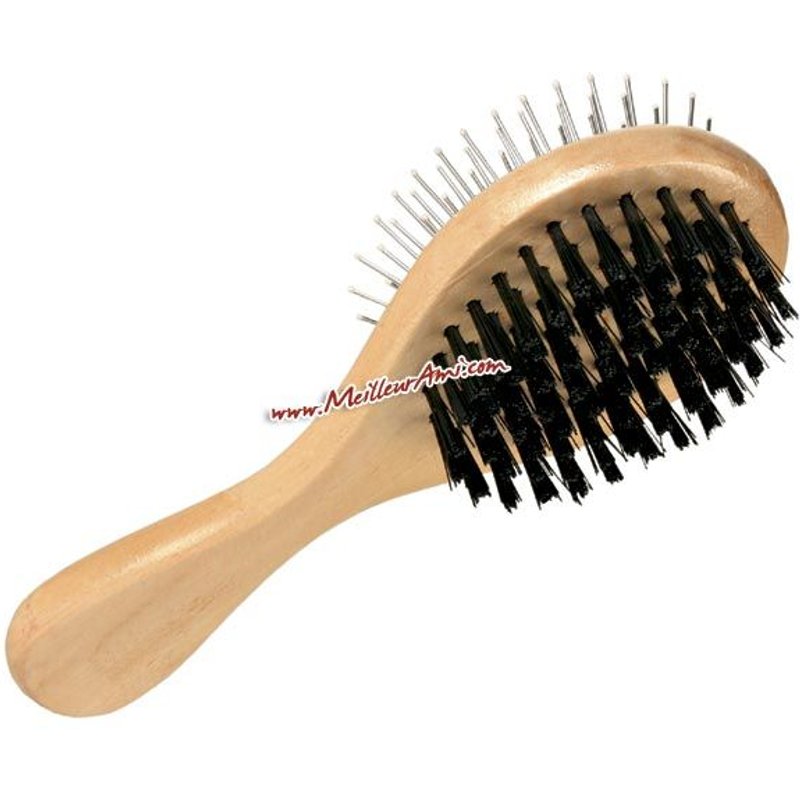 Brosse Chat Et Chien Double Face 17 Cm
