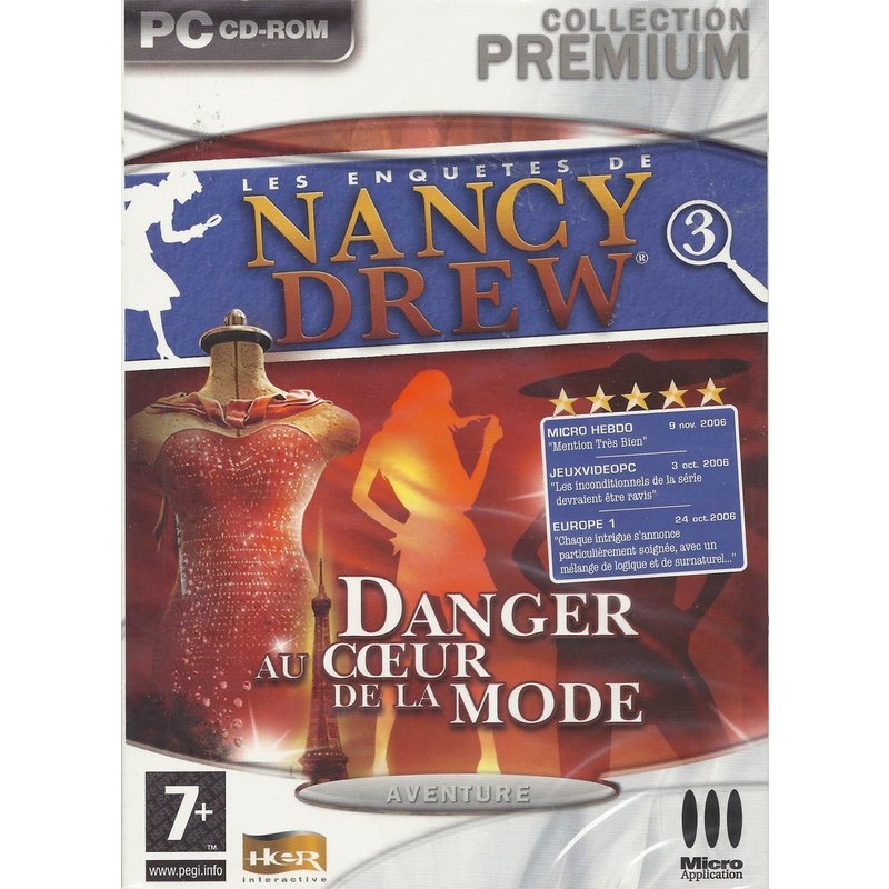 Les Enquêtes De Nancy Drew: Danger Au Coeur De La Mode Pc