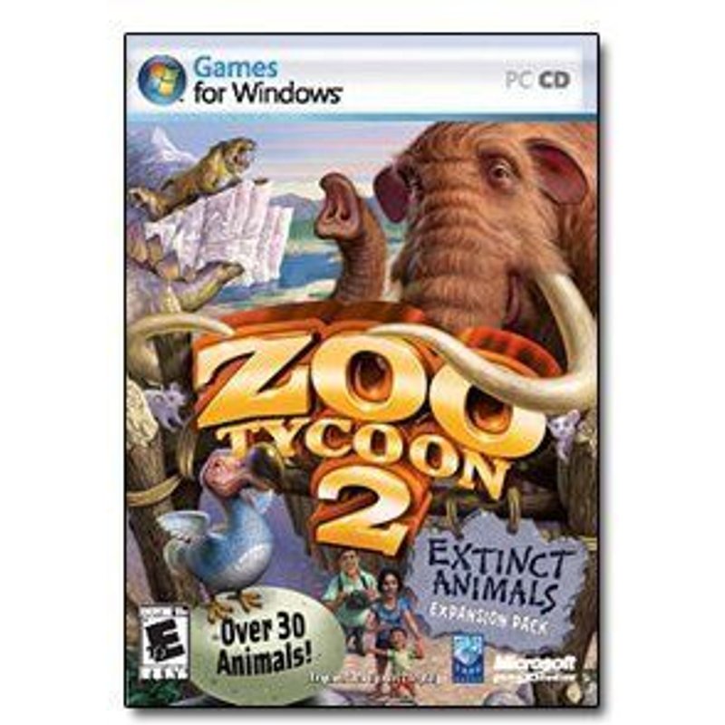 Zoo Tycoon 2: Extinct Animals - Ensemble Complet - Pc - Cd ( Boîtier De Dvd ) - Win - Allemand - Allemagne