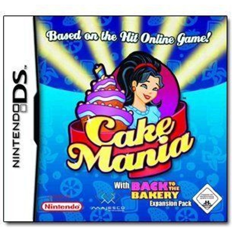 Cake Mania - Ensemble Complet - Nintendo Ds - Allemand