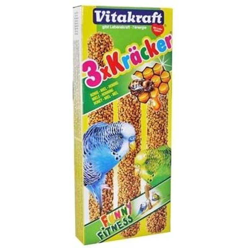 Kracker Pour Perruches Au Miel Vitakraft