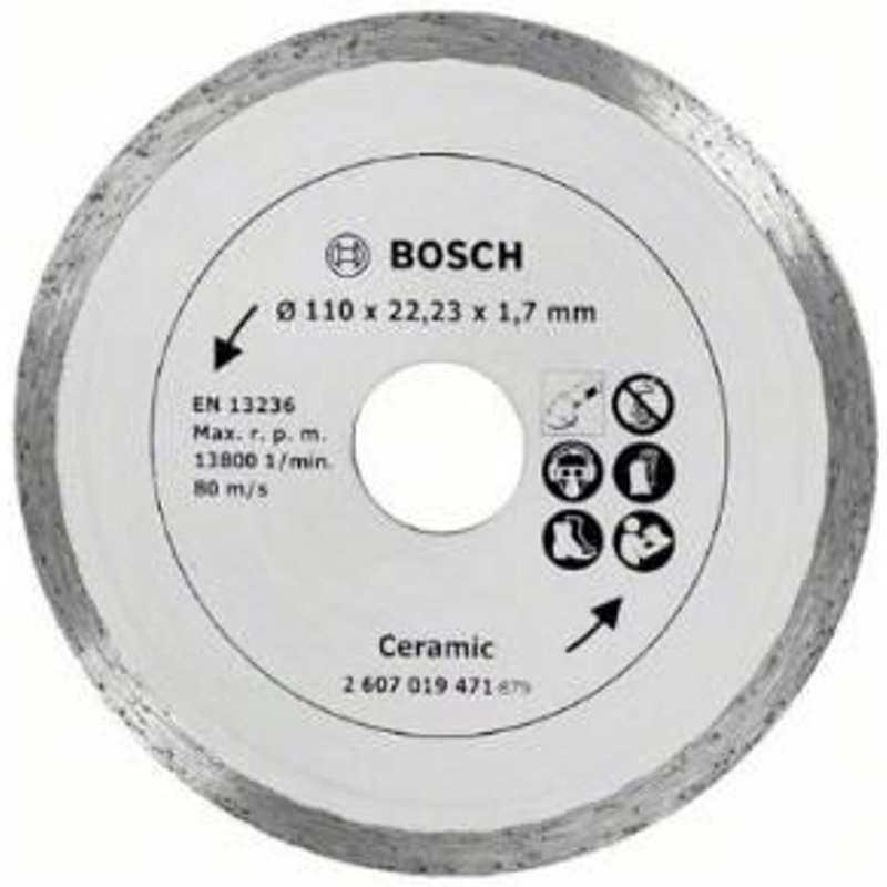 Disque Diamant Carrelage 110 mm 2607019471 Bosch