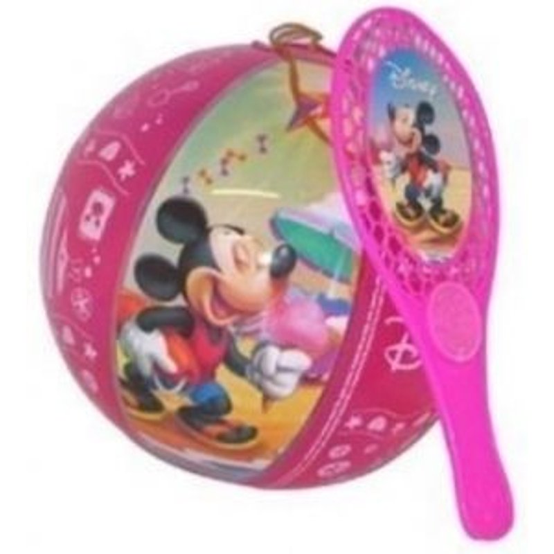 Tap Ball Mickey Raquette 24 Cm Ballon 20 Cm