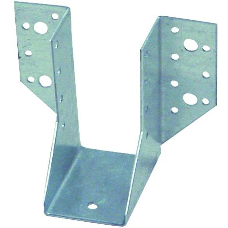 Support U sabot de charpente galvanise 76 x 152 mm