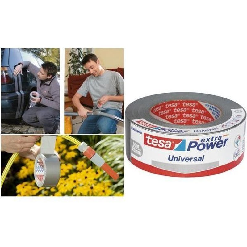 tesa ruban adhésif universel extra power, 50 mm x 25 m,