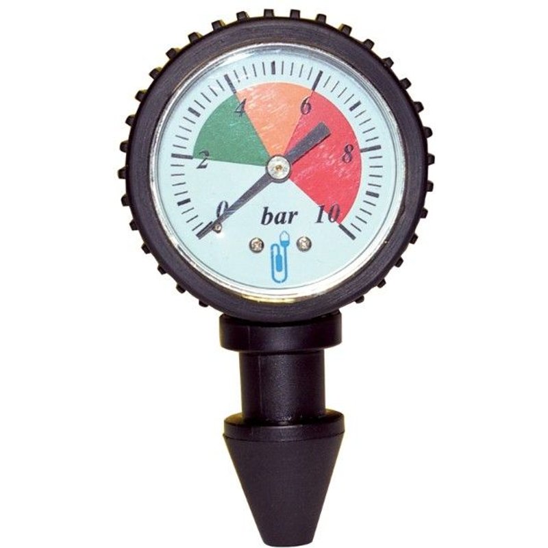 Manomètre - Pression de robinet de 0 à 10 bars