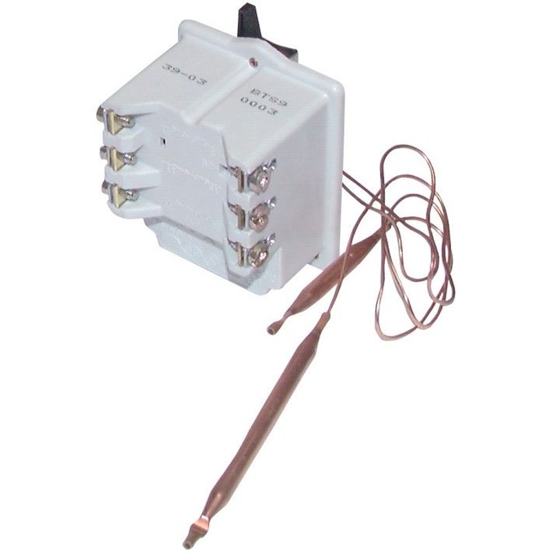 Thermostat de chauffe eau COTHERM - Type BTS 450 modèle à 2 bulbes 90deg