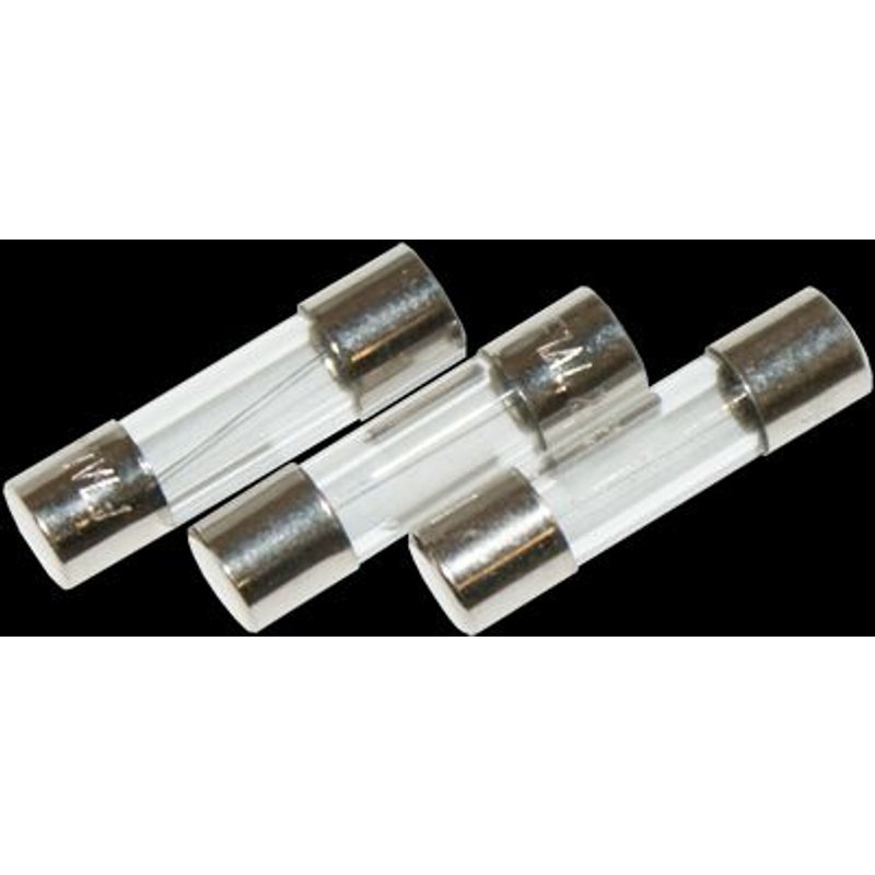 3 Fusibles 5 X20 Verre 1a