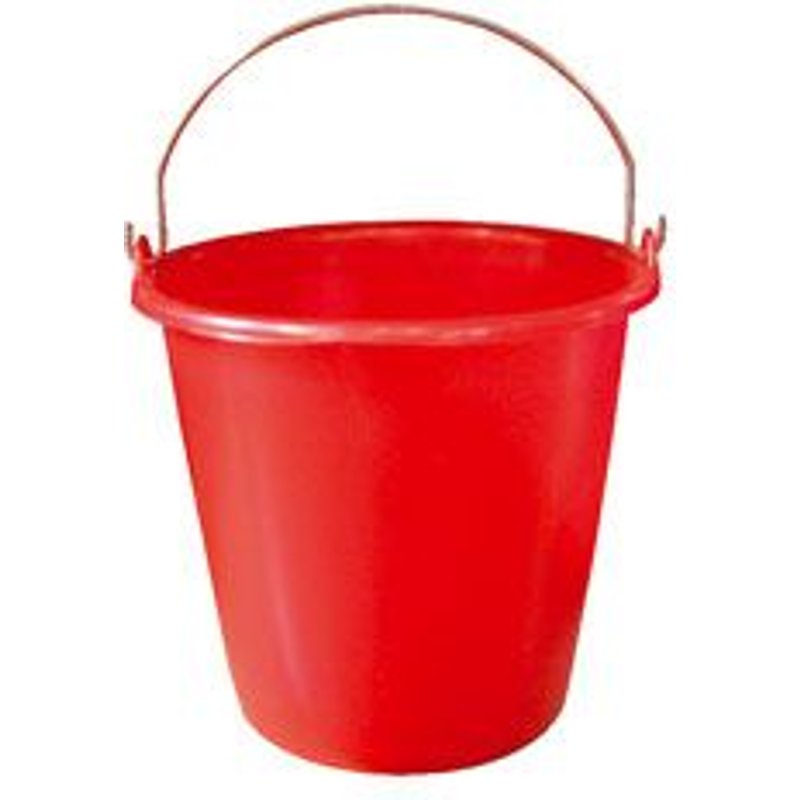 ALUMINIUM ET PLASTIQ SEAU MENAGE 12L GRADUE BLEU S12