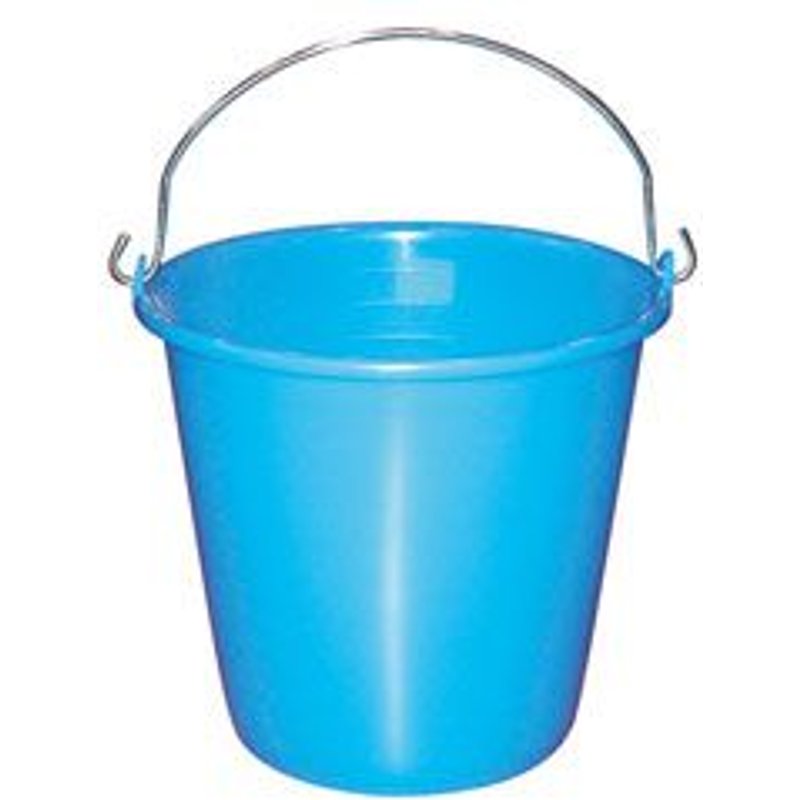 ALUMINIUM ET PLASTIQ SEAU MENAGE 10L GRADUE BLEU S10