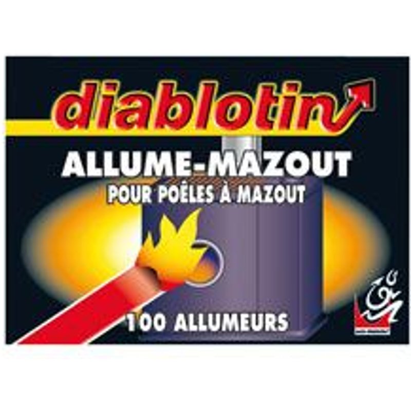 DIABLOTIN ALLUME MAZOUT BTE 100 ALUM2
