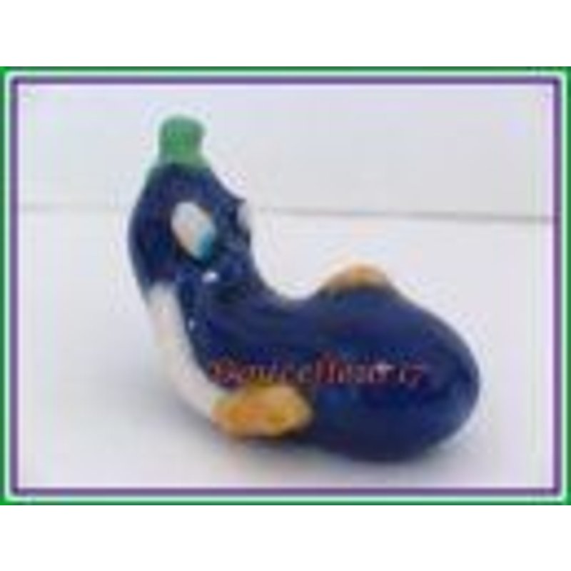 Fève Brillante = Série Légume Rigolo - Les Légoons = Une Aubergine