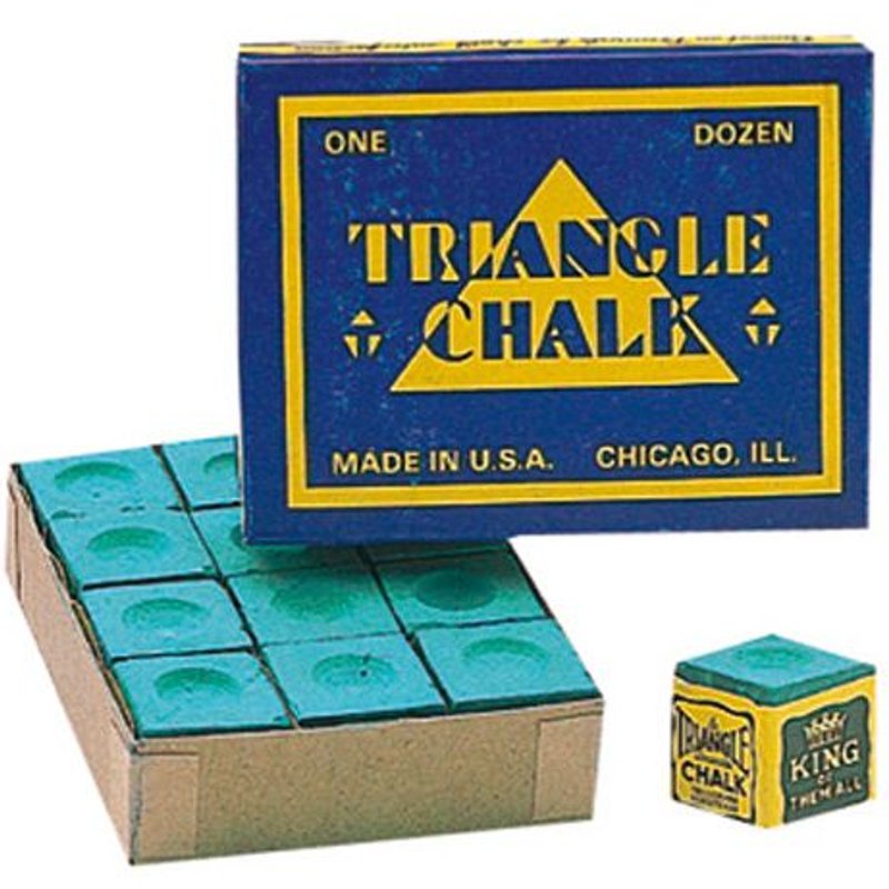 Boîte De 12 Craies Triangle Verte