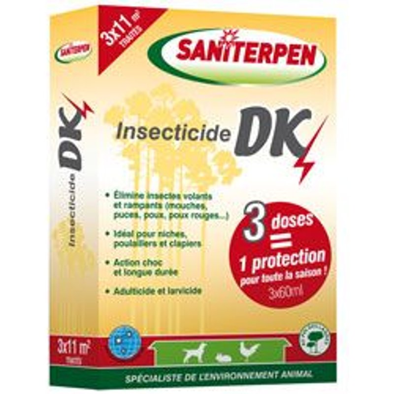 SANITERPEN INSECTICIDE DK ETUI 3X60ML