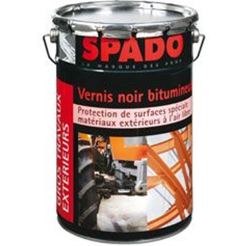 VERNIS NOIR 4L SPADO