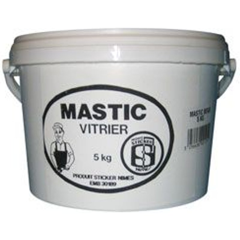 MIEUXA MASTIC VITRIER STICKER BEIGE 5KG