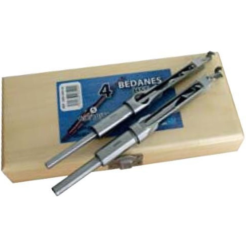 Leman - Coffret de 4 Bédanes ø 6-8-10-12mm