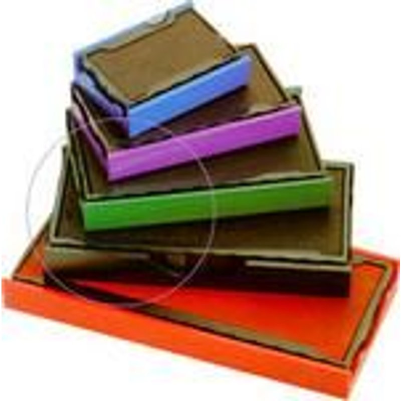 trodat cassette d'encrage de rechange 6/53/2, bleu/rouge