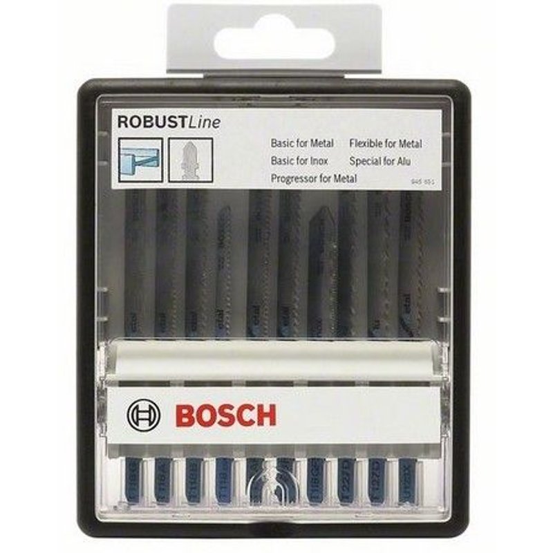 LAME ROBUST T "METAL EXPERT" 10 pièces