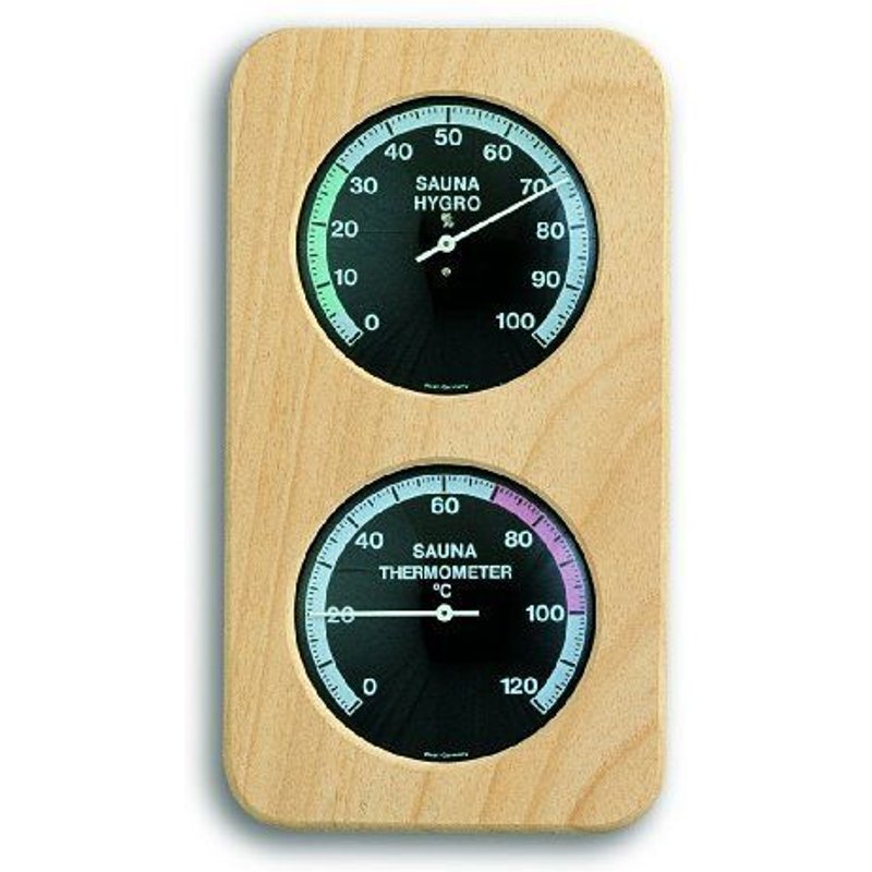 TFA - 40.1004 - Thermo-hygromètre pour sauna - Cheveu synthétique Import Allemagne