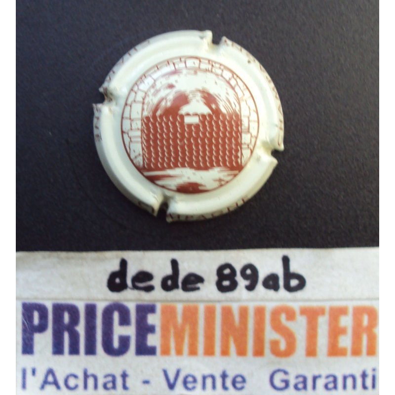 Capsule De Champagne Générique : Stockage En Cave (Crème & Marron)