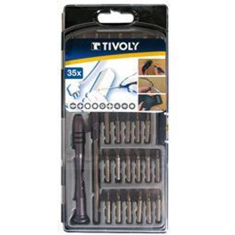 TIVOLY COFFRET TVS+EMBOUTS PRECISION 35P TIV.