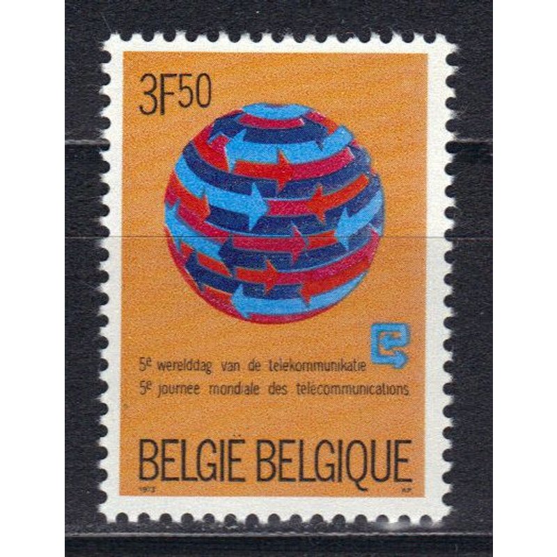 Belgique 1973 : 5è Journée Mondiale Des Télécommunications - Timbre Neuf **
