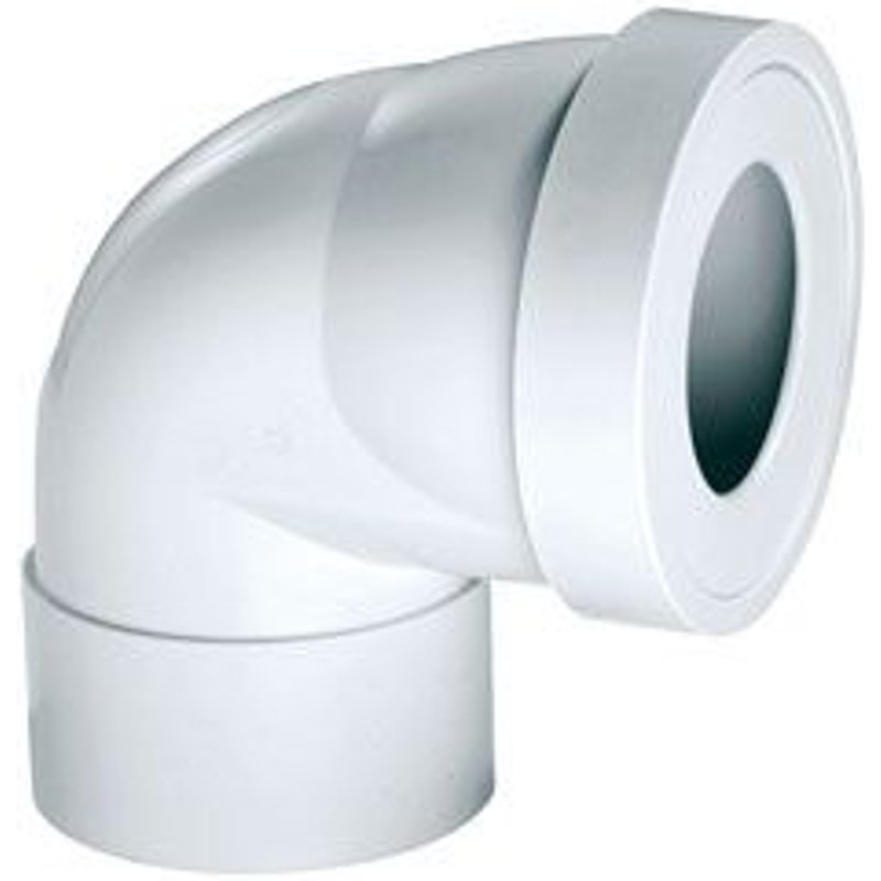 WIRQUIN PIPE RIGIDE COURTE COUDEE FEMELLE D100