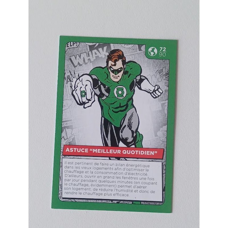 Carte Auchan Dc Comics Auchan 2022 N° 72 Astuce Meilleur Quotidien