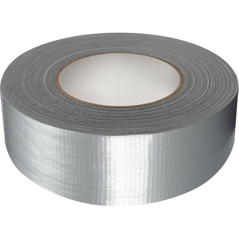 Adhésif toilé ultra robuste - 50 mm x 50 m Argenté