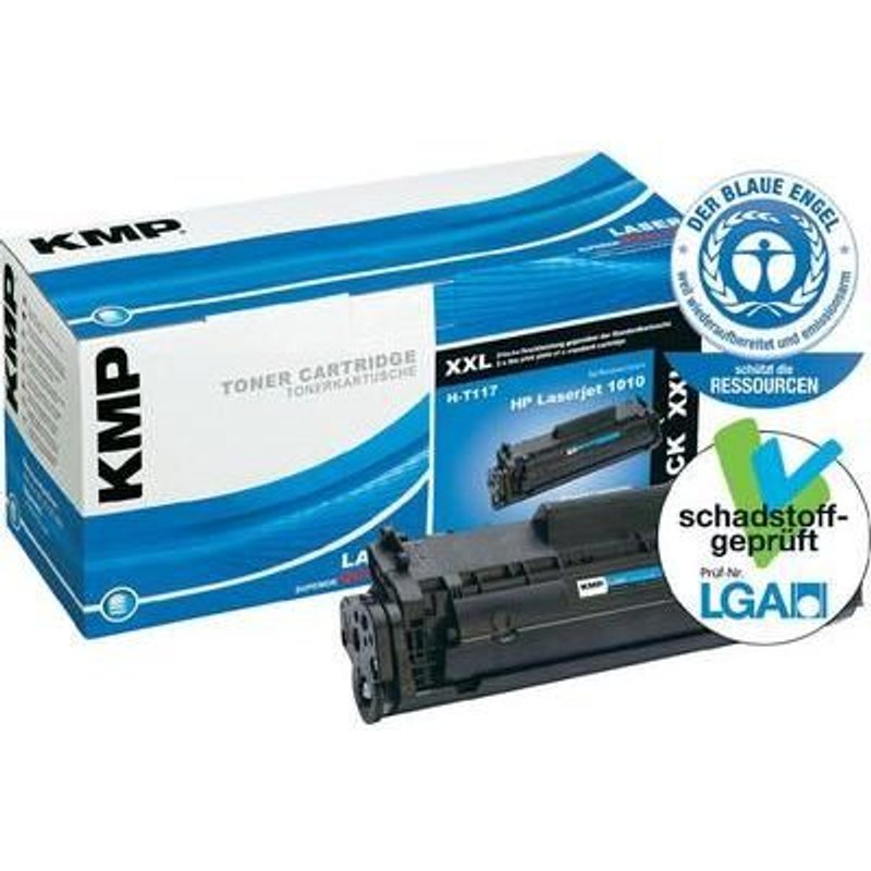 Cartouche de toner KMP pour toner HP Q7516A noir