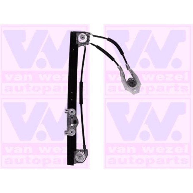 Mécanisme De Lève-Vitre Van Wezel 0639263 D'origine